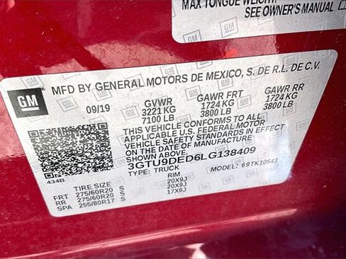 Used 2020 GMC Sierra 1500 SLT image 20