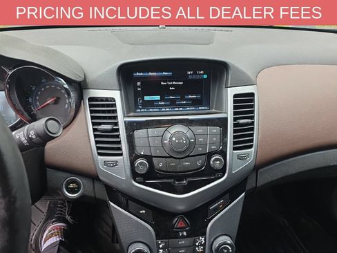 Used 2015 Chevrolet Cruze LTZ w/ Sun, Sound and Sport Package FWD image 3