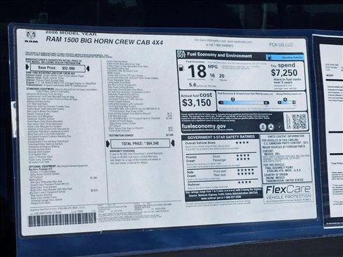 New 2026 RAM 1500 Big Horn image 16