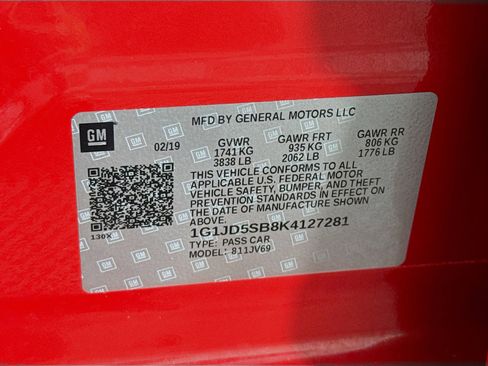 Used 2019 Chevrolet Sonic LT w/ Convenience Package image 39