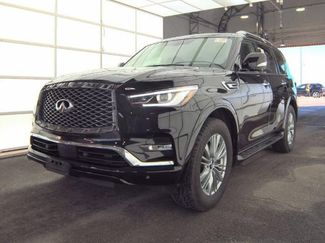 Used 2021 INFINITI QX80 Luxe w/ All-Season Package video 1