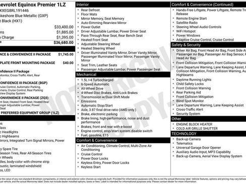 Used 2024 Chevrolet Equinox Premier AWD/4WD image 43