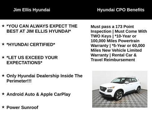 Certified 2023 Hyundai Venue SEL w/ Cargo Package image 5