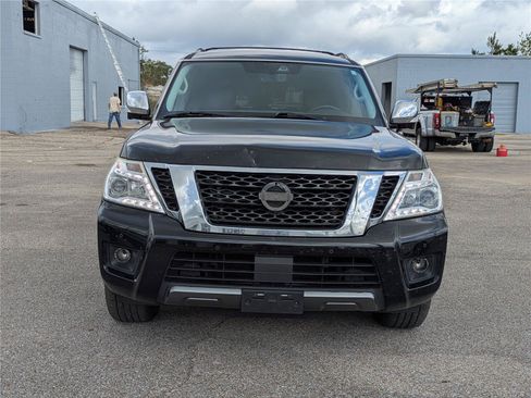 Used 2019 Nissan Armada Platinum w/ Captain's Chairs Package RWD image 2