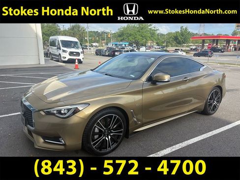 Used 2019 INFINITI Q60 3.0t Luxe image 1