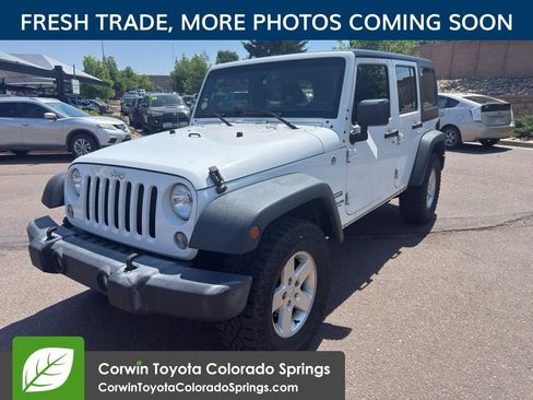 Used 2016 Jeep Wrangler Unlimited Sport w/ Quick Order Package 24S AWD/4WD image 3