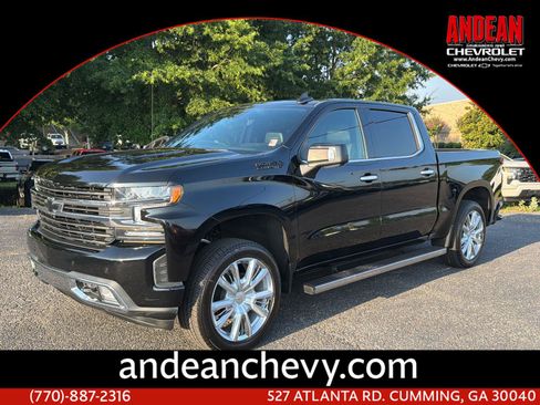 Used 2021 Chevrolet Silverado 1500 High Country w/ Technology Package AWD/4WD image 1
