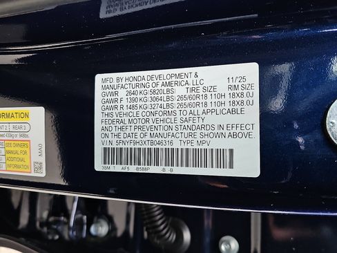 New 2026 Honda Passport RTL image 10