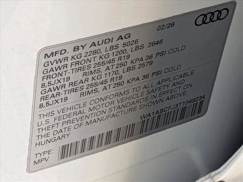 New 2026 Audi Q3 quattro 2.0T AWD/4WD image 19