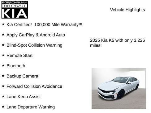 Certified 2025 Kia K5 LXS image 7