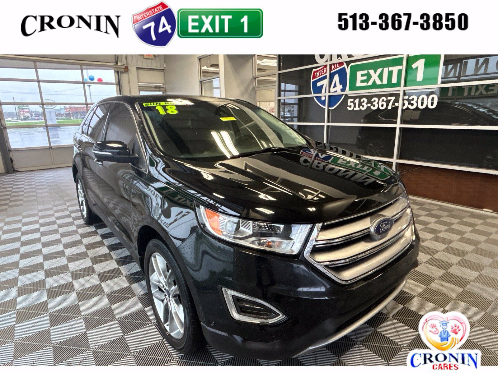 Used 2018 Ford Edge Titanium w/ Equipment Group 302A AWD/4WD image 1