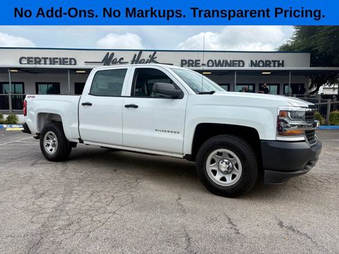 Used 2018 Chevrolet Silverado 1500 W/T w/ Trailering Package AWD/4WD image 1