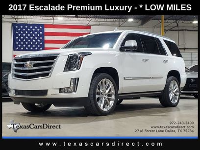Used 2017 Cadillac Escalade Premium Luxury