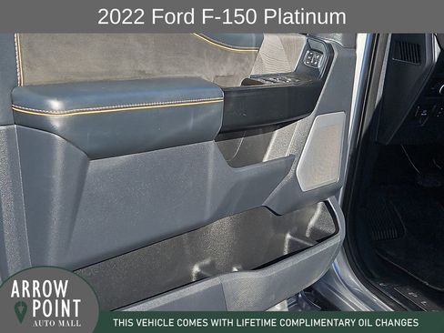 Used 2022 Ford F150 Platinum w/ Equipment Group 701A High image 21