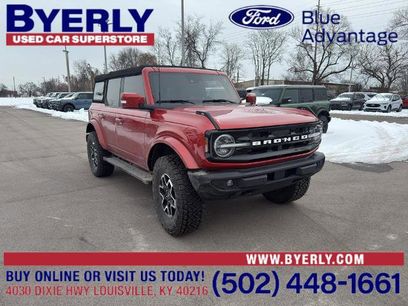 Certified 2022 Ford Bronco Outer Banks