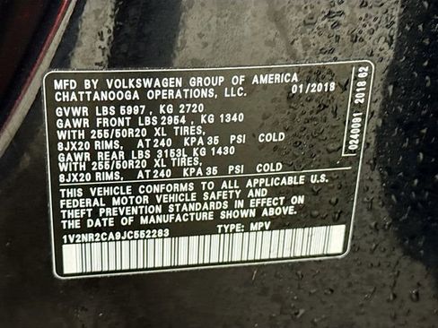 Used 2018 Volkswagen Atlas SEL Premium image 35