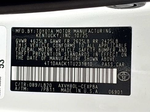 Used 2026 Toyota Camry XSE w/ Premium Plus Package FWD image 35