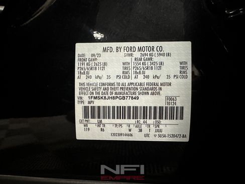 Used 2023 Ford Explorer Timberline image 61