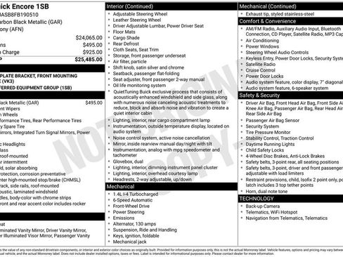 Used 2015 Buick Encore FWD image 20