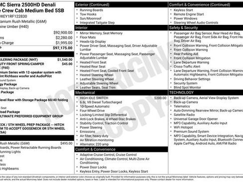 Used 2024 GMC Sierra 2500 Denali Ultimate w/ Max Trailering Package AWD/4WD image 3