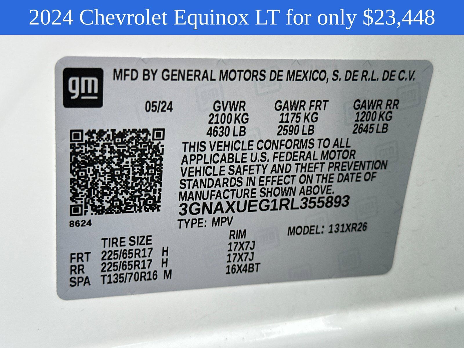 Used 2024 Chevrolet Equinox LT AWD/4WD image 29