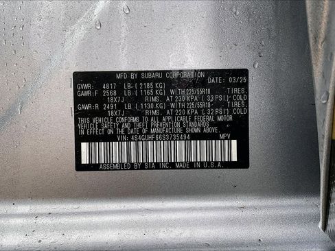 Certified 2025 Subaru Crosstrek 2.5i Sport image 33