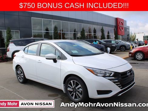 New 2025 Nissan Versa SV w/ Trunk Package image 1