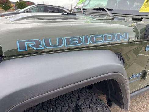 Used 2023 Jeep Wrangler Unlimited Rubicon 4xe w/ Safety Group AWD/4WD image 10