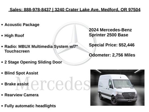 Used 2024 Mercedes-Benz Sprinter 144 Cargo image 5