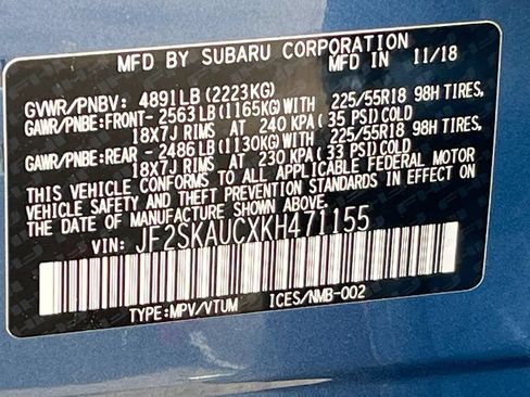 Used 2019 Subaru Forester Limited w/ Popular Package #3 AWD/4WD image 33