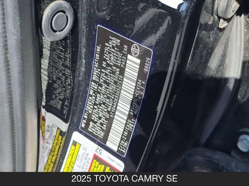 Used 2025 Toyota Camry SE FWD image 26