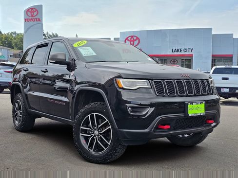 Used 2018 Jeep Grand Cherokee Trailhawk w/ Trailhawk Luxury Group AWD/4WD image 1
