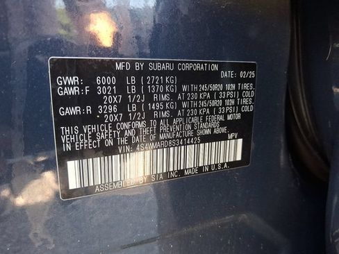 Used 2025 Subaru Ascent Bronze Edition AWD/4WD image 27