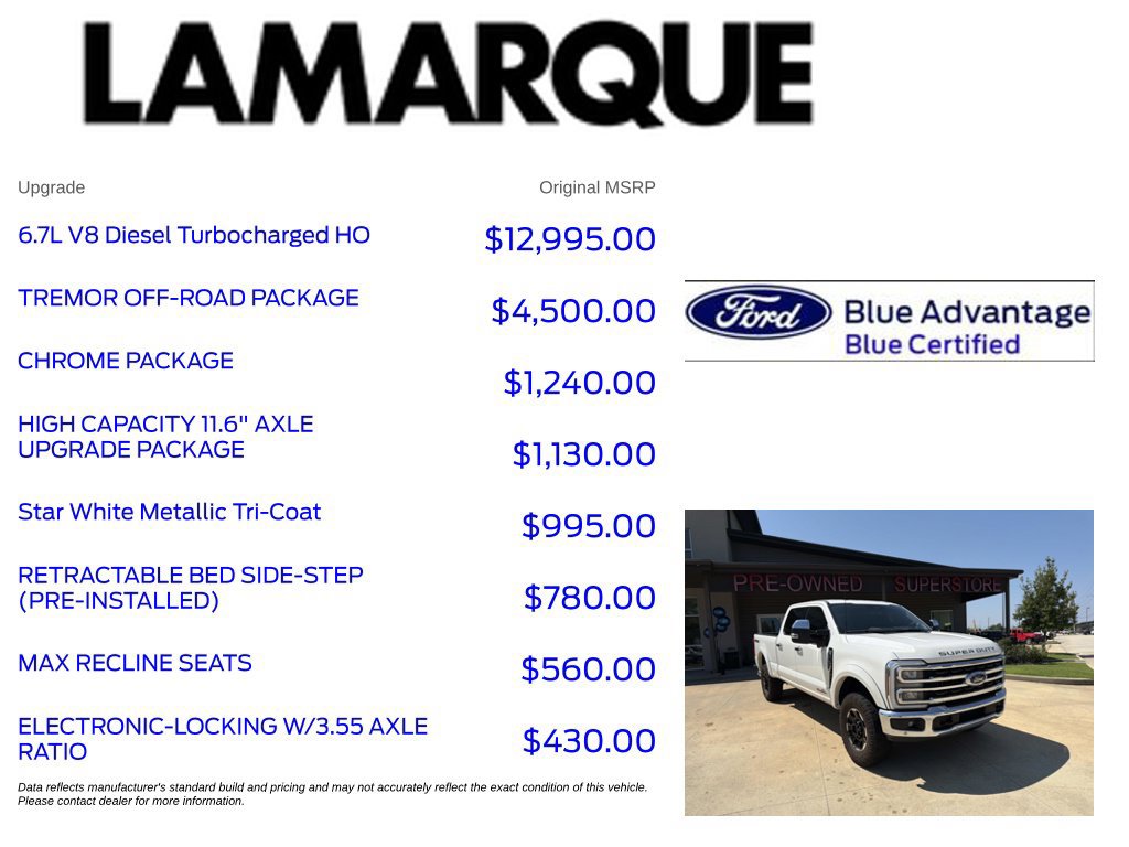 Certified 2025 Ford F250 King Ranch w/ Tremor Off-Road Package AWD/4WD image 10