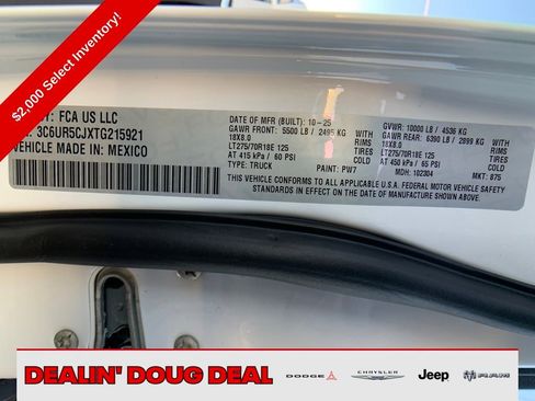 New 2026 RAM 2500 Tradesman image 33