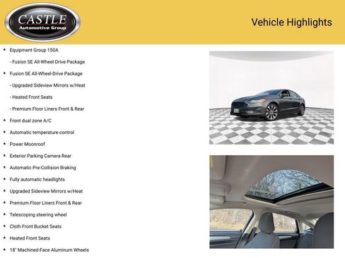 Used 2020 Ford Fusion SE AWD/4WD image 4