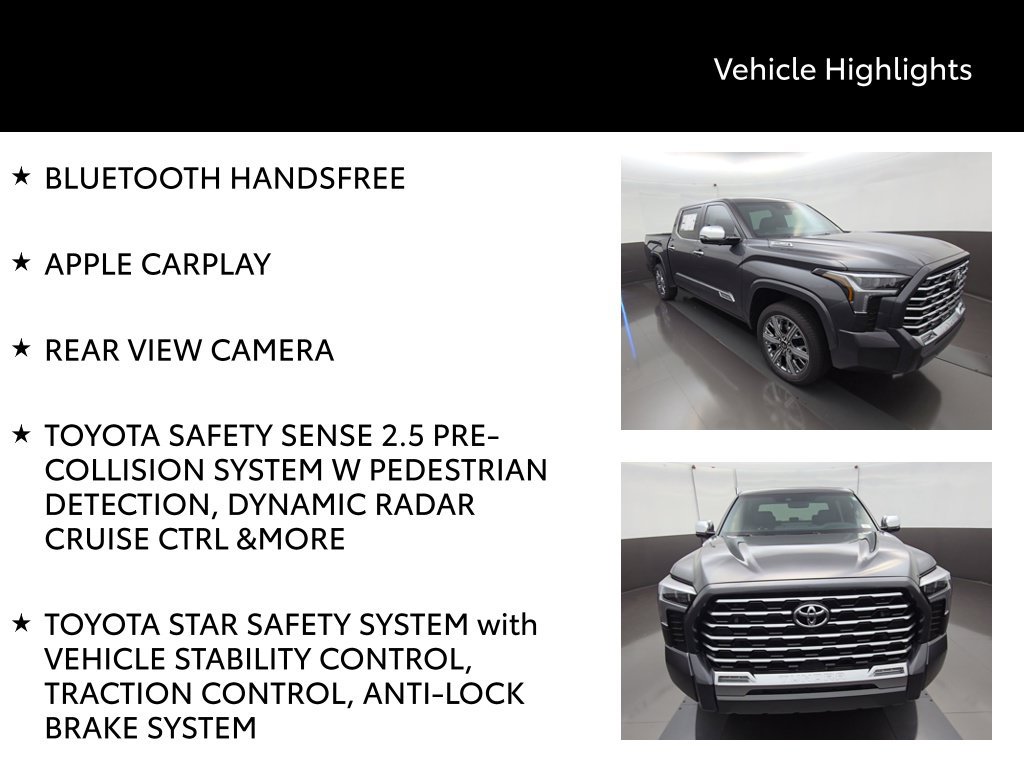 New 2026 Toyota Tundra Capstone AWD/4WD image 8