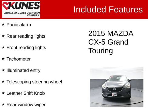 Used 2015 MAZDA CX-5 Grand Touring AWD/4WD image 4