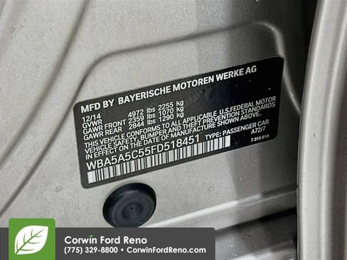 Used 2015 BMW 528i Sedan RWD image 33
