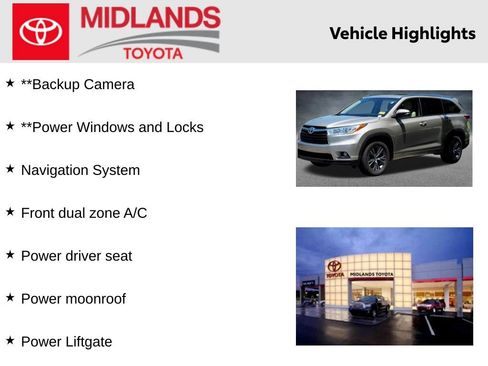 Used 2016 Toyota Highlander XLE FWD image 2