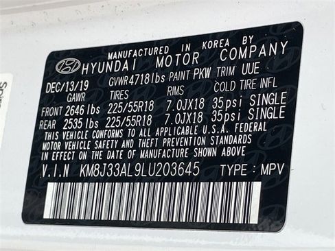 Used 2020 Hyundai Tucson Limited image 29