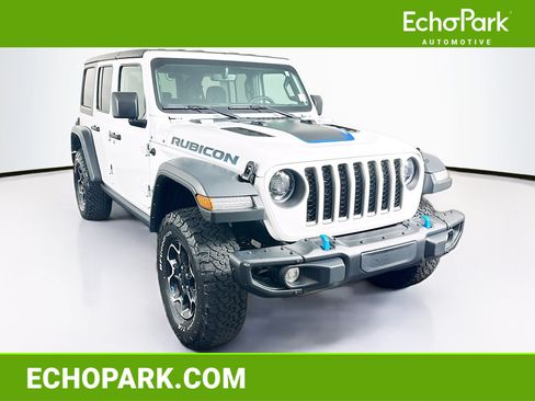 Used 2023 Jeep Wrangler Unlimited Rubicon 4xe AWD/4WD image 1