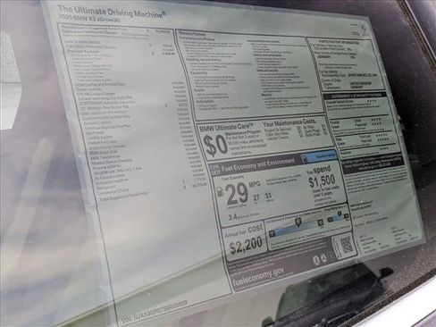 Used 2025 BMW X3 xDrive30i w/ Premium Package image 19