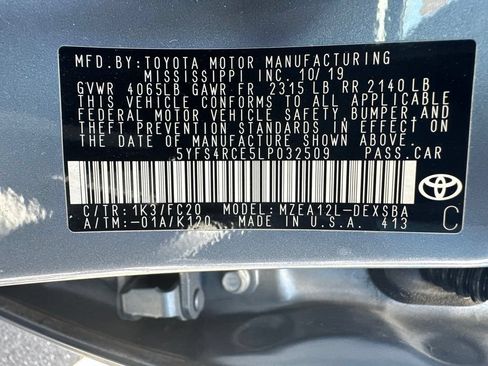 Used 2020 Toyota Corolla SE FWD image 19