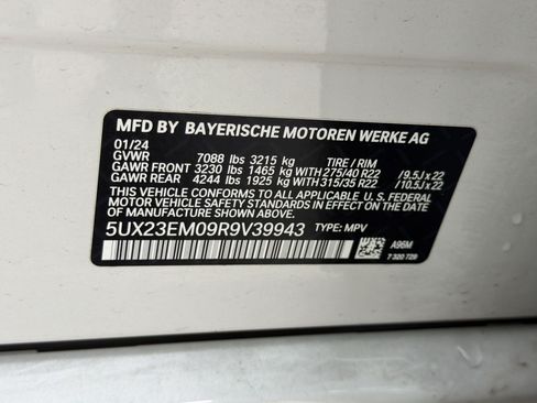 Used 2024 BMW X7 xDrive40i w/ Executive Package AWD/4WD image 24