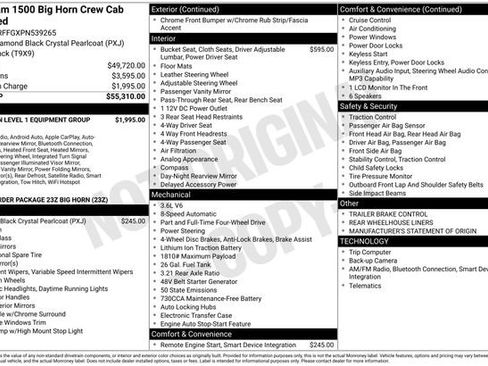 Used 2023 RAM 1500 4x4 Crew Cab image 2