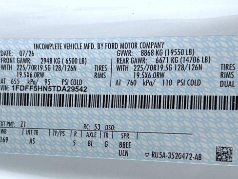 New 2026 Ford F550 4x4 Regular Cab Super Duty image 20