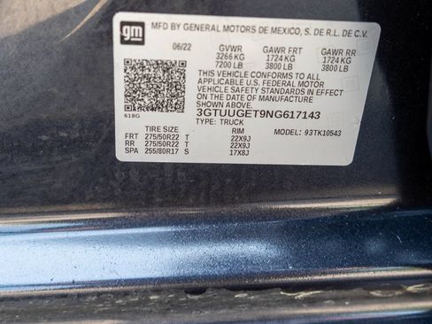 Used 2022 GMC Sierra 1500 Denali w/ Denali Reserve Package AWD/4WD image 42