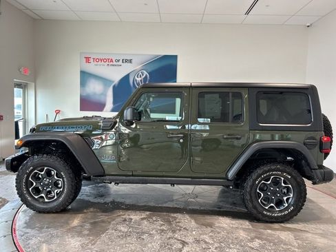 Used 2023 Jeep Wrangler Unlimited Rubicon 4xe w/ Steel Bumper Group image 3