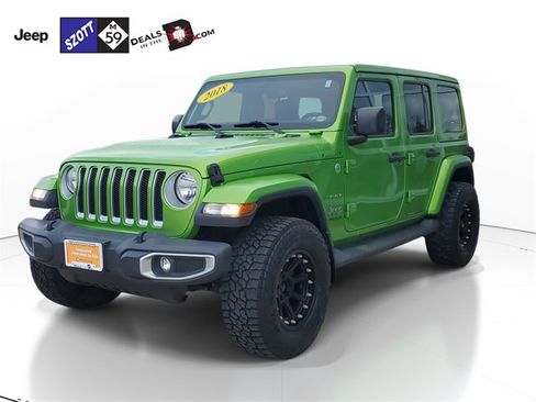 Used 2018 Jeep Wrangler Unlimited Sahara w/ Dual Top Group image 2